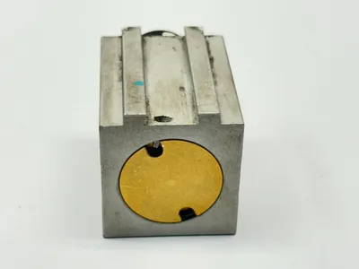 ASFH118X12, ACCC516 | Compact Air ASFH118X12 Pneumatic Cylinder 1-1/8" Bore 1/2" Stroke w/ ACCC516 - Used