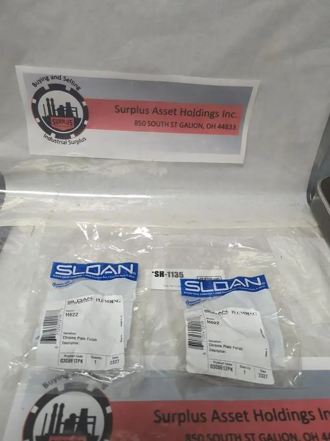 New | in-Stock SLOAN H622 Plumbing Equipment Ohio US | Surplus Asset Holdings #1403116