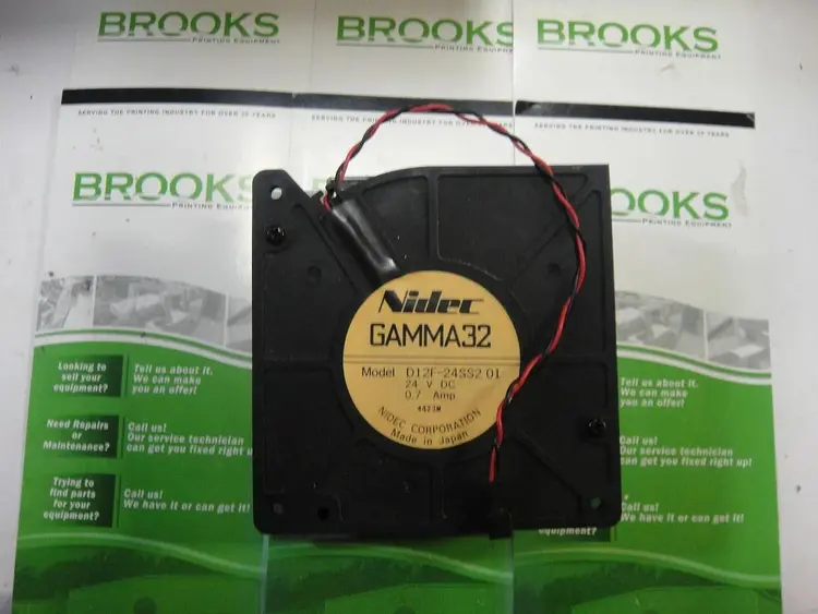Used DUPLO 11A-80400 Fan & Blower Parts North Carolina US | BROOKS PRINTING EQUIPMENT #1138198