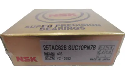 NEW NSK 25TAC62BSUC10PN7B PRECISION BEARING