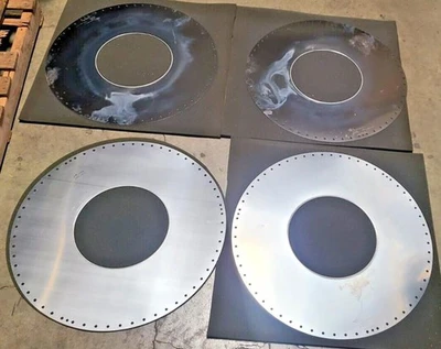 Lot of 4 Pcs 27" Natural DIAMOND SAW BLADE SLICING SILICON SMI Semiconductor