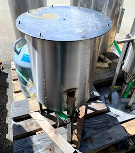 Tank, 7 Gallon, 316 Stainless Steel, 12" X 15", FT/DB, #S742751