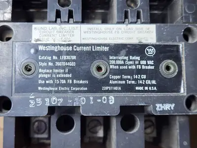 USED WESTINGHOUSE FB3040S