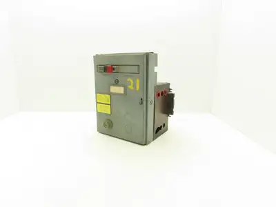 Square D HBS8536SCL480 MCC Bucket Motor Starter 10Hp Size 1 Disconnect 600V 3Ph