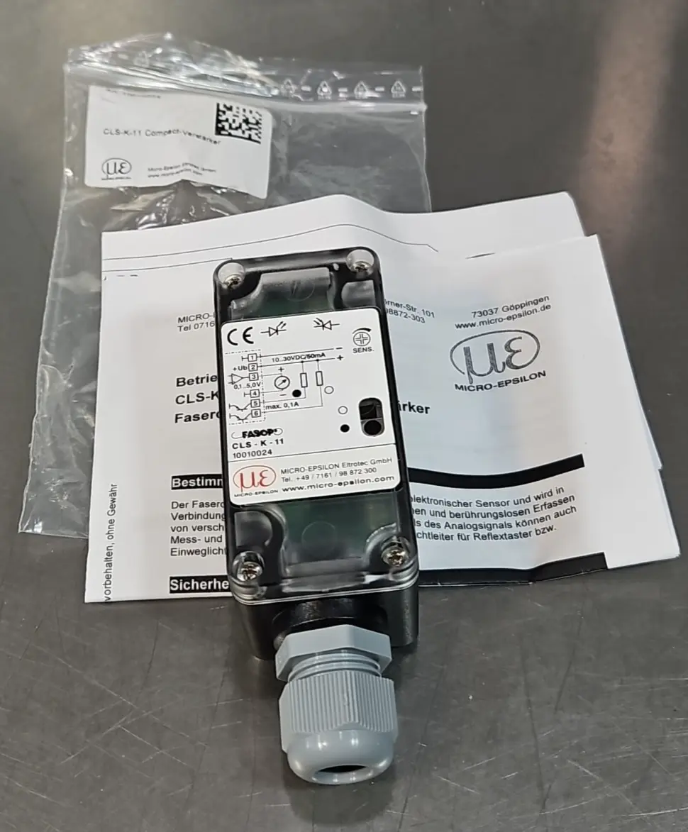 FASOP CLS-K-50 Photoelectric Micro Epsilon Loc5C27