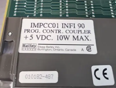 ABB Bailey IMPCC01 Programmable Controller Module Infi 90 loc3D42