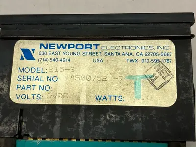 Used NEWPORT 215-3 Voltmeters Ohio US | Surplus Asset Holdings #1246973