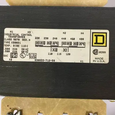USED SQUARE D 9070-K500D1