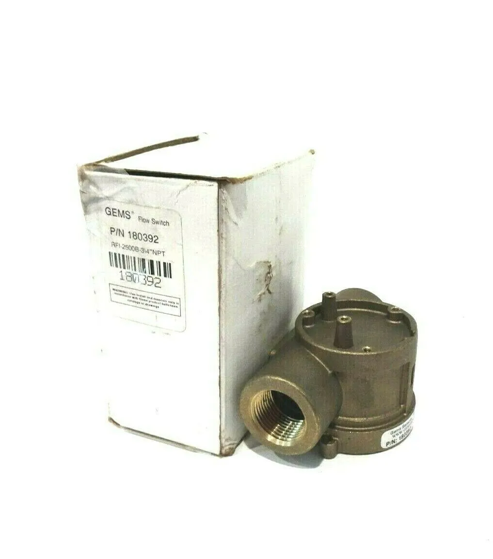 NEW GEMS SENSORS 180392 FLOW SENSOR