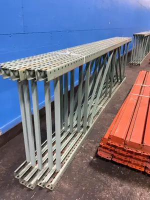 42" X 144" Pallet Racking - Tear Drop