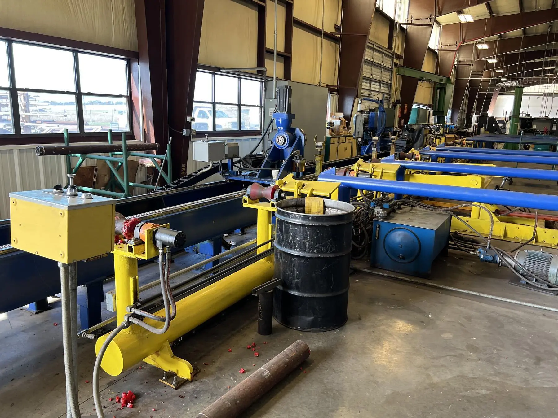 Tubular Counterbore and Drilling Machine