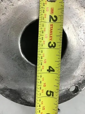 USED METAL FABRICATOR HOPPER