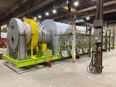 USED 2021 FEECO INTERNATIONAL INDIRECT ROTARY KILN SYSTEM
