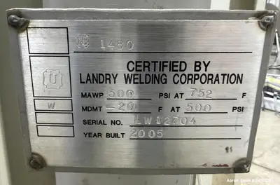 Used Autoclave Engineers 5 Gallon High Pressure Reactor System – 1900 PSI Jacket
