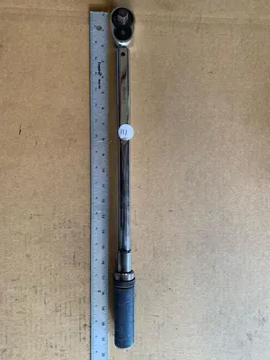 MATCO TOOLS 3/8 DRIVE 15-75 FOOT POUND TORQUE WRENCH TRB75FK FLEX HEAD