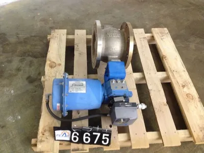 Neles Jamesbury 8"-150 V-Ball Control Valve