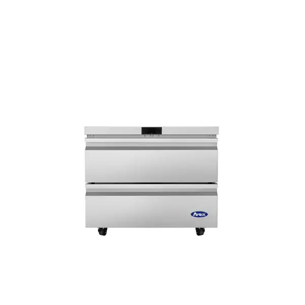 New | in-Stock Atosa AUR36D2 Undercounter Refrigerators Illinois US | Falcon Restaurant Supply #1373703