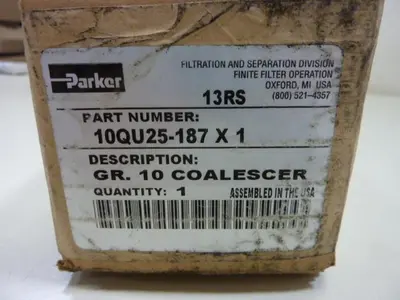 NEW PARKER 10QU25-187 X 1