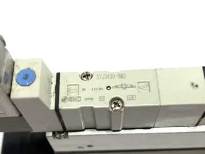 ZM131HT-K5WO-X322 | SMC  Vacuum Generator w/ SYJ3430-5WO Solenoid Valve NO MUFFLER - For parts or not working