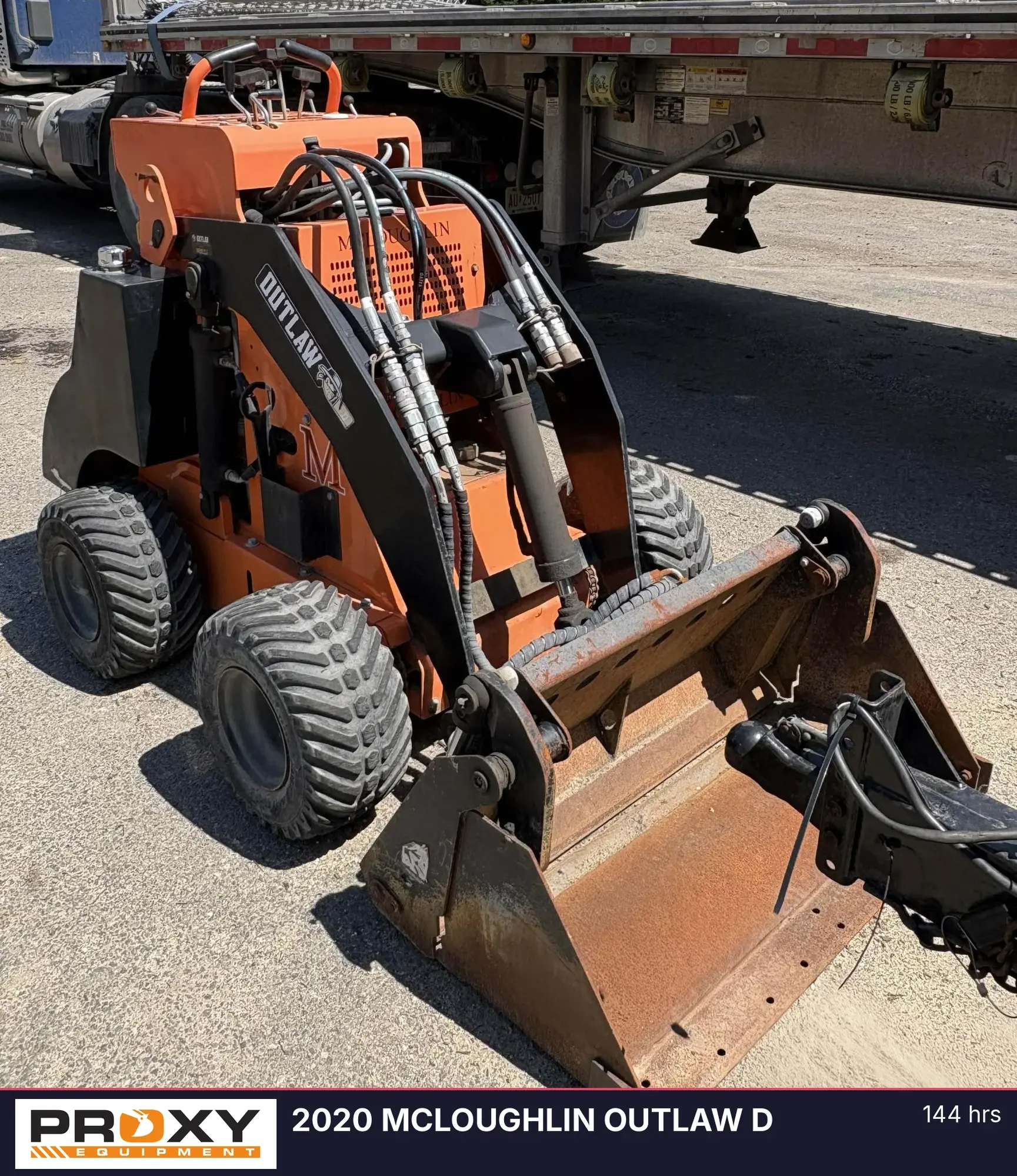 Used 2020 MCLOUGHLIN OUTLAW D Skid Steer Loaders New Jersey US | Proxy Equipment #1388836