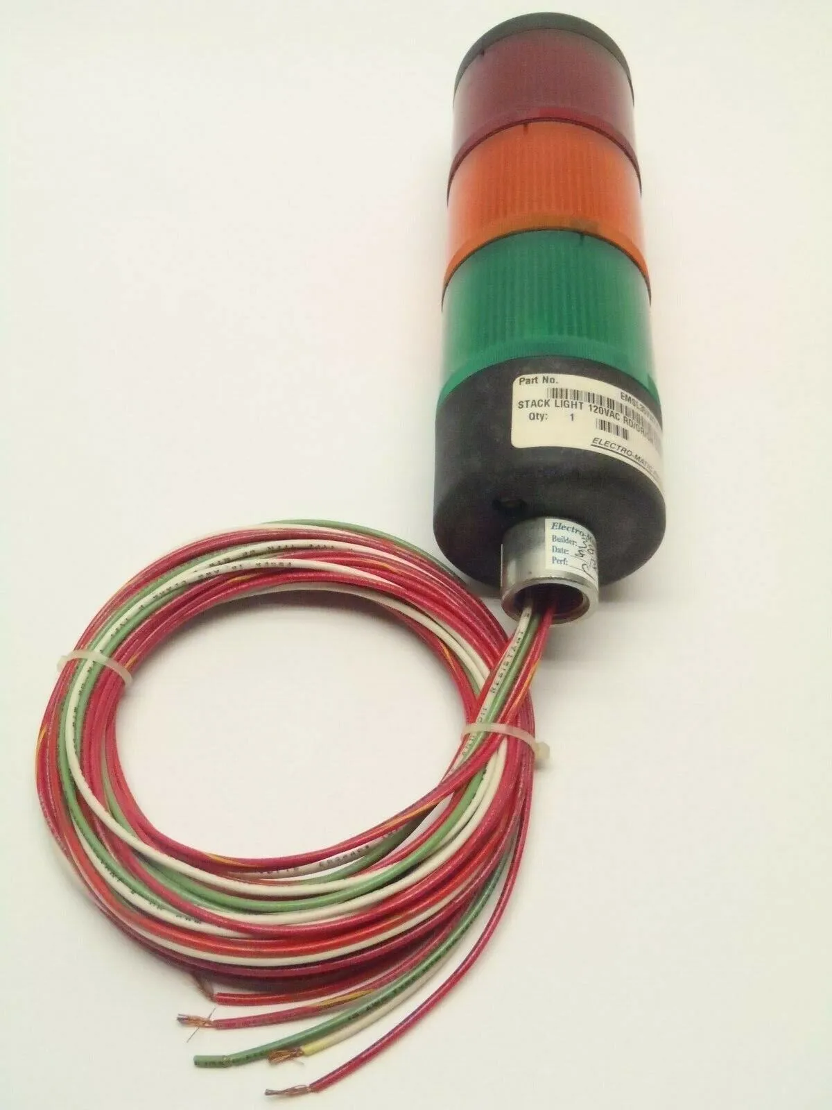 EMSL35VWZXX4-10 | Electro-Matic Telemecanique  LED Stack Light Red Orange Green - New Other