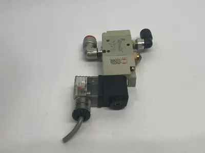 Used Metal Work Pneumatic Pneumatic Solenoid Valve 3/2 NC Mech. Spring Reset 1/4BSP Solenoid Valves Michigan US | Maverick Industrial Sales #1393387