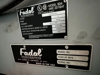 2000 FADAL VMC-2216 Vertical Machining Centers | Universal Press & Machinery (UPM) (4)