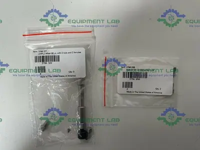 USED UHPLC MIXER 60 ΜL WITH 2 NUTS AND 2 FERRULES W/ SPECIAL SS INT GLAND NUT 1/16"