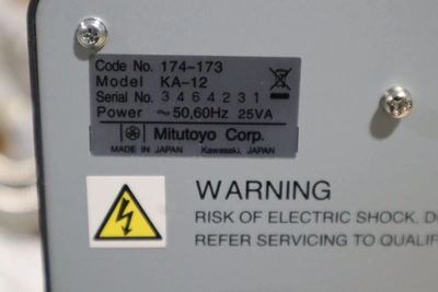 Used MITUTOYO KA-12 Digital Readouts Minnesota US | Machinesused.com #1568003