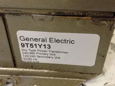 USED GENERAL ELECTRIC (G.E.) 9T51Y13