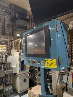 (2) Visual Inspection Tables W/ (2) Touchscreen Modules & (2) Acer Monitors