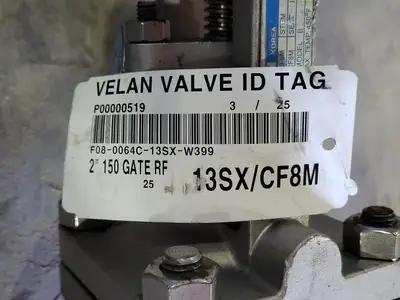 2" Class 150 Gate Valve B16.34