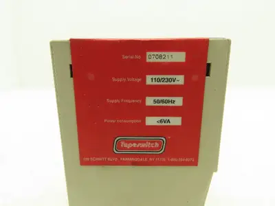 Tapeswitch PSSU/1 Safety Sensor Relay Control Unit 120/230V 6VA Din Rail Mount