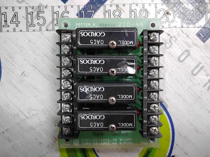 Used POTTER & BRUMFIELD 210-4A Circuit Boards Florida US | SMT Resource #787624