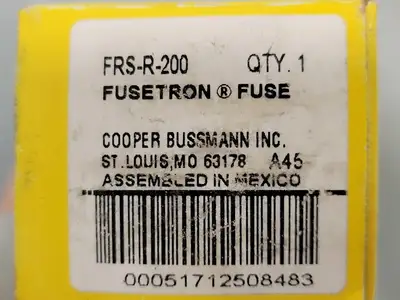NEW FUSETRON FRS-R-200