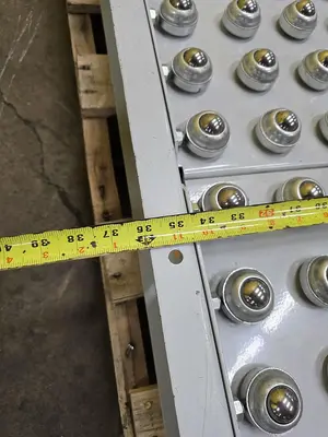 Used HYTROL ROLLER BALL TRANSFER  CONVEYOR Roller Conveyors Wisconsin US | Packer City Sales #1298033