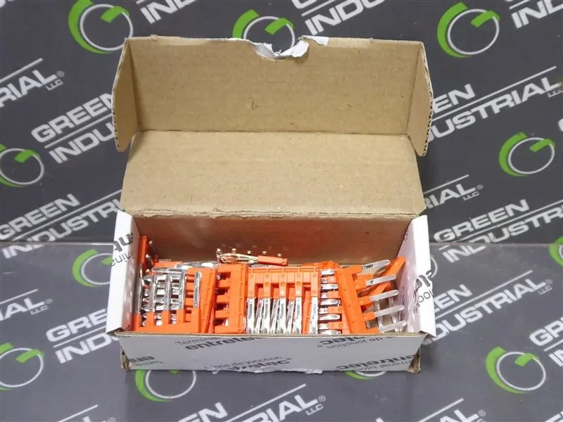 Box of 50 ABB / entrelec 1SNK906305R0000 JB6-5 5 Pole Jumpers New NIB