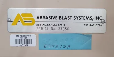 ABRASIVE BLAST SYSTEMS 6048 Miscellaneous, Blast Cleaning | Machinery Central (15)