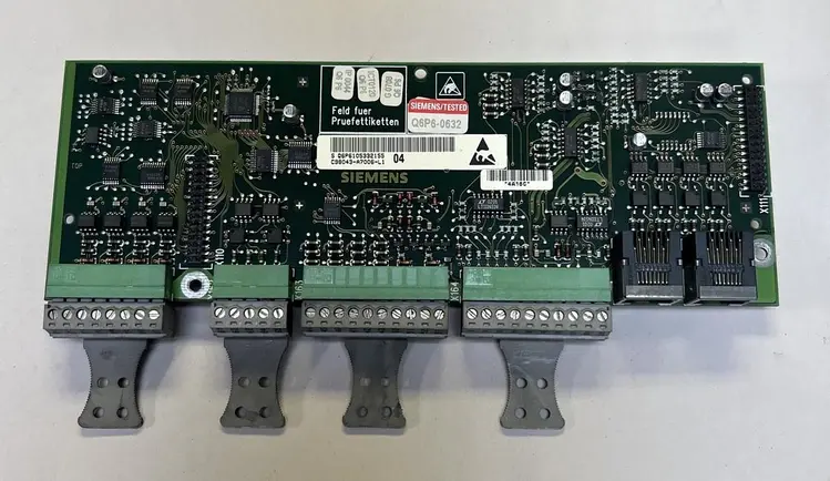 Used SIEMENS C98043-A7006-L1 I/O Boards & Replacement Parts Ohio US | Surplus Asset Holdings #1237321