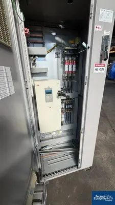 Used Thyssenkrupp Krupp HF Technolab Internal Rotor Mixer, Mdoel GK 1.5E High Intensity Mixers Ohio US | Federal Equipment Company #1512749