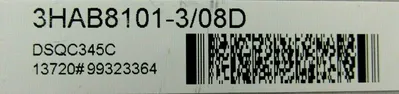 USED ABB 3HAB8101-3/08D SERVO DRIVE DSQ345C 3HAB8101308D