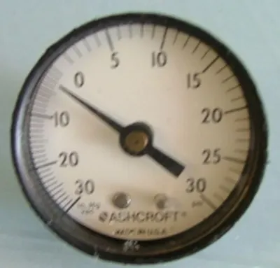 Used Ashcroft 3473 MAX. INLET: 350 PSI Vacuum Gauges / Controllers Texas US | Bamko Surplus Process Equipment #935037
