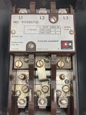 Used CUTLER-HAMMER 9115H171G Industrial Controls Ohio US | Surplus Asset Holdings #1242347