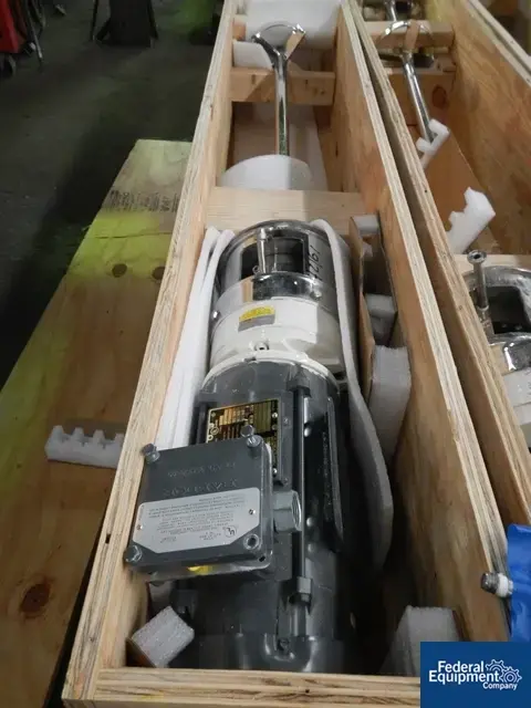 Used Boston Gear 1 HP BOSTON GEAR AGITATOR DRIVE, 316 S/S Agitators, Blenders, Mixers Ohio US | Federal Equipment Company #125554