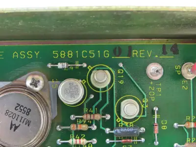 Westinghouse 1D77502G03 Gate Driver Module 5881C52G01 Rev 14