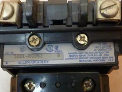 USED ALLEN BRADLEY 500L-BOD92 SER B