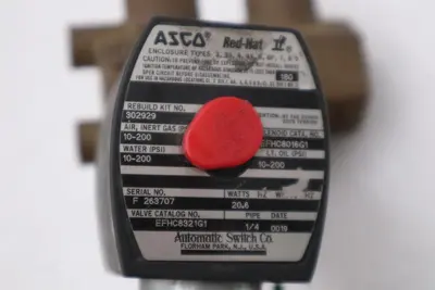 NEW ASCO EFHC8321G1 VALVE STOCK L-86C