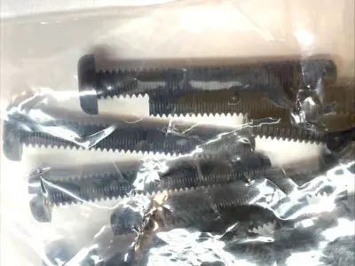 Nylon 1/4"-20 x 2" | Slotted Pan Head Machine Screws PKG OF 100 - New
