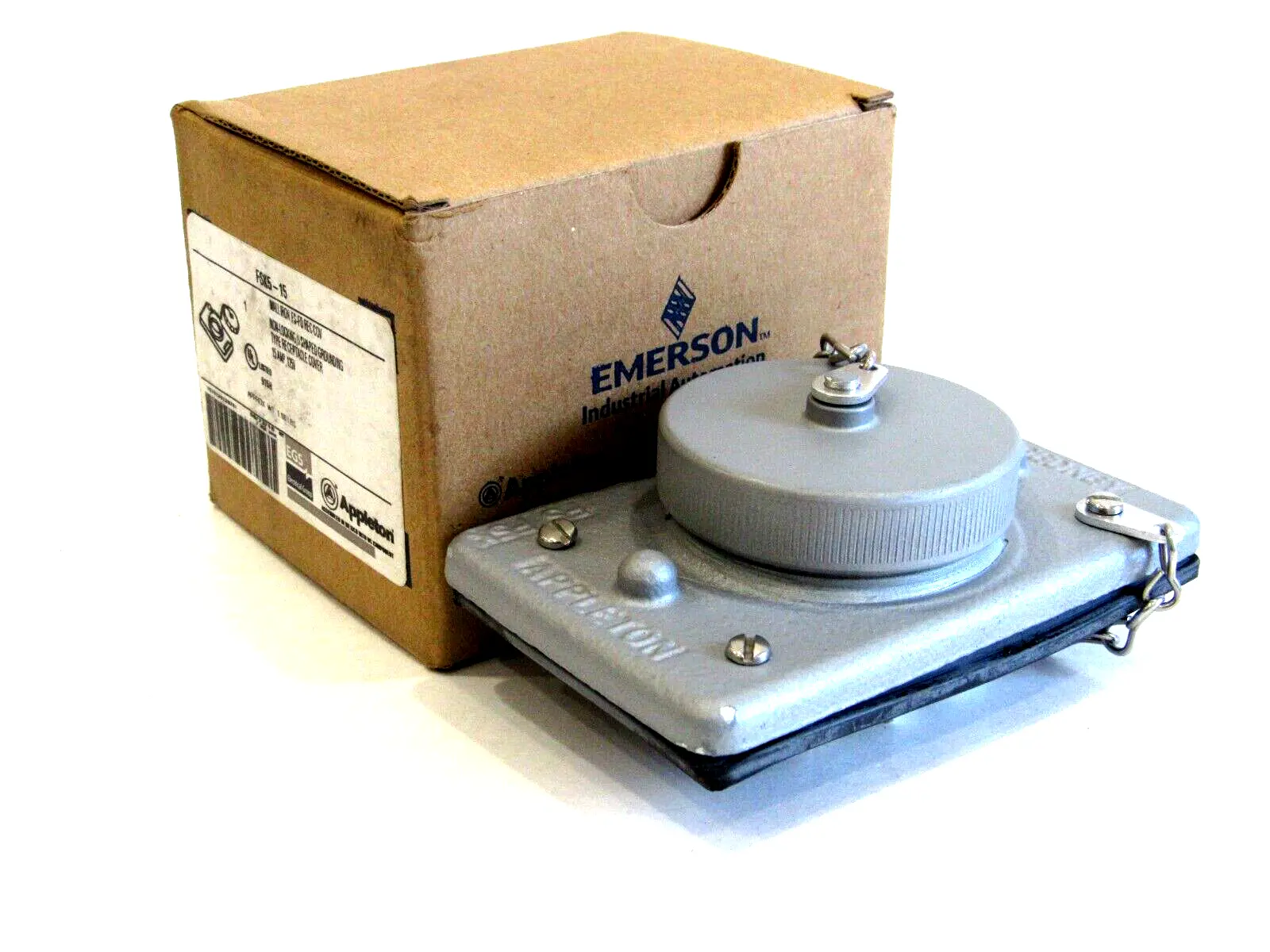 NEW EMERSON APPLETON FSK5-15 NON-LOCKING RECEPTACLE COVER FSK515