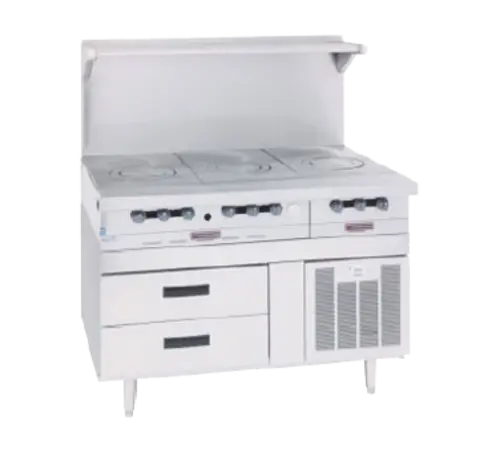 Garland GN17FR53 53" Arctic Fire Chef Base Freezer w/ (4) Drawers - 115v
